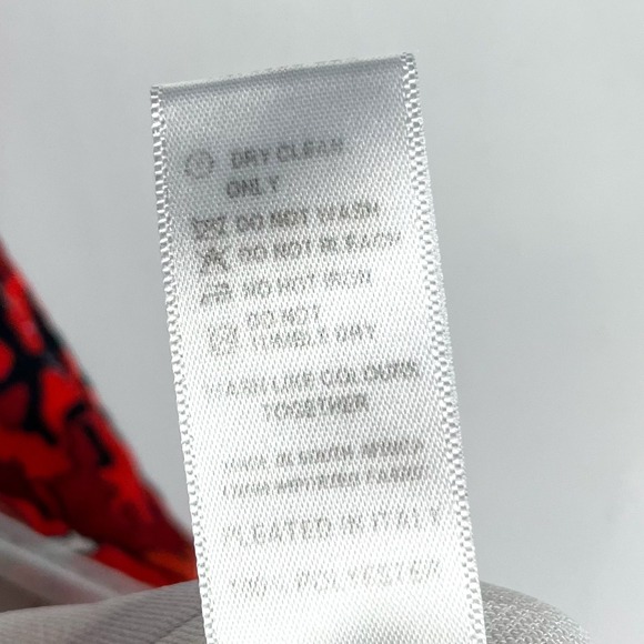 Thebe Magugu Pink Plisse Maxi Skirt Pleated Fish & Chips Print A-Line Sz S - Picture 13 of 13